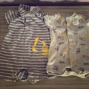 Heavy Equipment Short Onsies